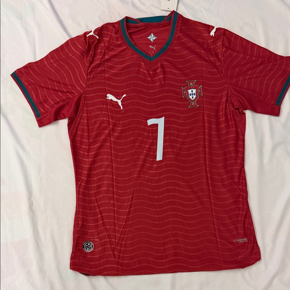 Puma Red Portugal Soccer Jersey